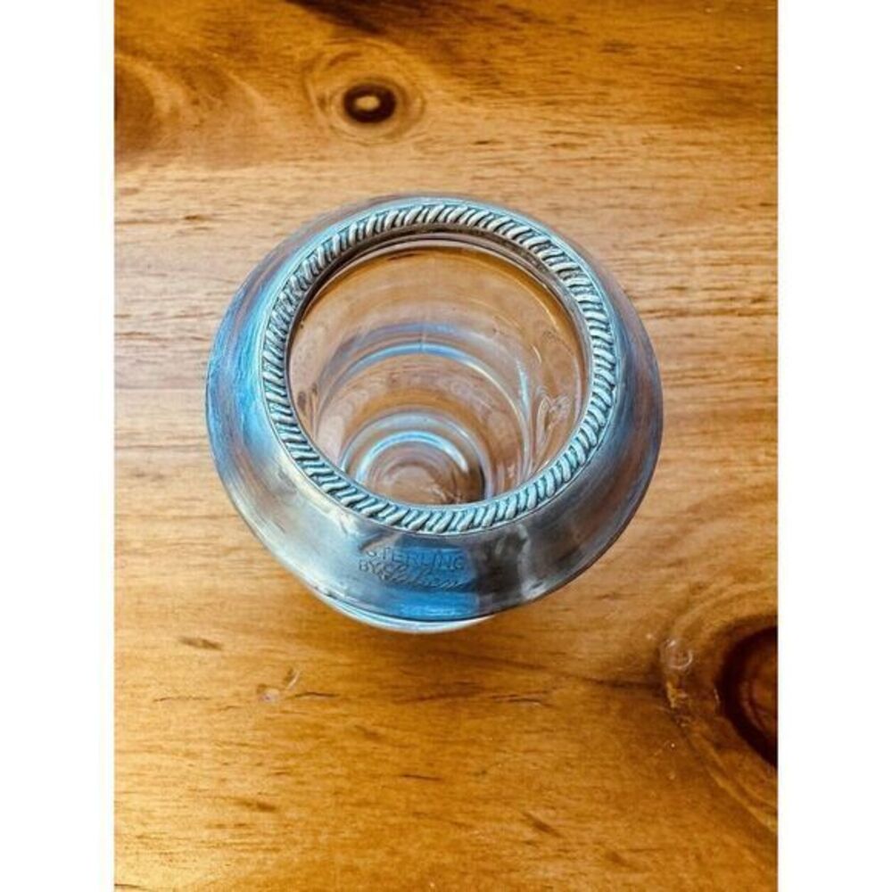 VTG Mid-Century Sterling Leben Toothpick Matchsticks Holder Incense Oil Holder - Picture 13 of 13